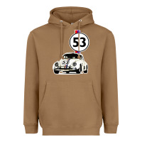 Toasted Coconut herbie 53 Heavyweight Hoodie - artisFamous