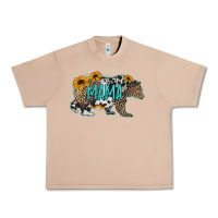 Burro mama bear sunflowers leopard cowhide mother's day Urban Heavy Tee - Jasminsmagicworld