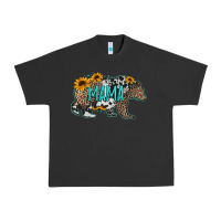 Pigment Black mama bear sunflowers leopard cowhide mother's day Urban Heavy Tee - Jasminsmagicworld