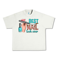 Pistachio best nail tech ever bbs Urban Heavy Tee - BundleAndBundleShop