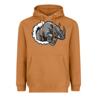 Meerkat Rhino Heavyweight Hoodie - artisFamous