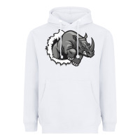 White Rhino Heavyweight Hoodie - artisFamous