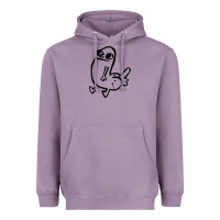 Lavender Dickbutt Heavyweight Hoodie - artisFamous