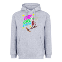Heather Grey BAD GIRL COVEN - THE OWL HOUSE Heavyweight Hoodie - artisFamous