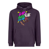 Plum BAD GIRL COVEN - THE OWL HOUSE Heavyweight Hoodie - artisFamous