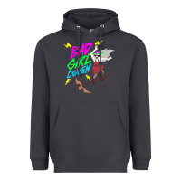 Smoke BAD GIRL COVEN - THE OWL HOUSE Heavyweight Hoodie - artisFamous