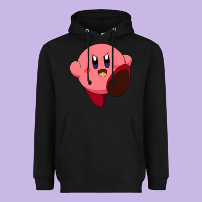 Kirby's Adventure Heavyweight Hoodie Designed By Artisfamous