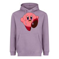 Lavender Kirby's Adventure Heavyweight Hoodie - artisFamous