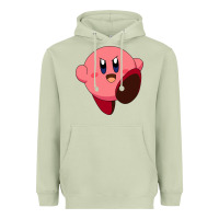 Matcha Kirby's Adventure Heavyweight Hoodie - artisFamous