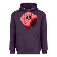 Plum Kirby's Adventure Heavyweight Hoodie - artisFamous