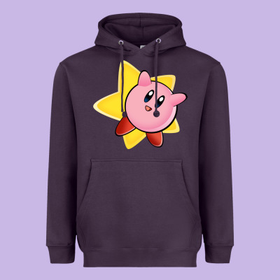 Kirby's Adventure Heavyweight Hoodie Designed By Artisfamous