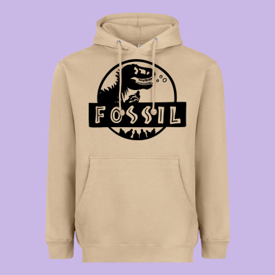 Fossil Dinosaur  Wild Life Heavyweight Hoodie Designed By Artisfamous