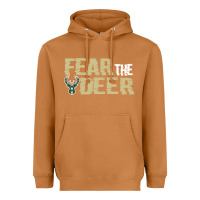 Meerkat fear the deer Heavyweight Hoodie - artisFamous