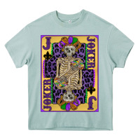 Arona joker mardi gras skeleton Heavy Core Tee - CowGirlArtShop