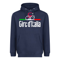 Navy giro d'italia Heavyweight Hoodie - artisFamous