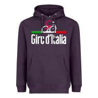 Plum giro d'italia Heavyweight Hoodie - artisFamous