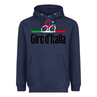 Navy giro d'italia Heavyweight Hoodie - artisFamous