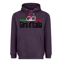 Plum giro d'italia Heavyweight Hoodie - artisFamous
