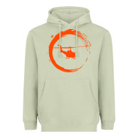 Matcha helicopter Heavyweight Hoodie - artisFamous
