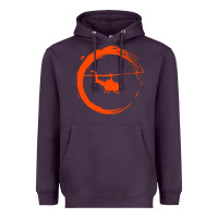 Plum helicopter Heavyweight Hoodie - artisFamous