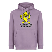 Lavender peanut butter jelly time banana Heavyweight Hoodie - artisFamous