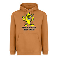 Meerkat peanut butter jelly time banana Heavyweight Hoodie - artisFamous