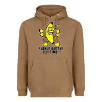 Toasted Coconut peanut butter jelly time banana Heavyweight Hoodie - artisFamous