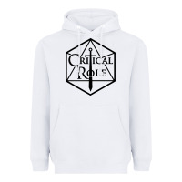 White critical role Heavyweight Hoodie - artisFamous