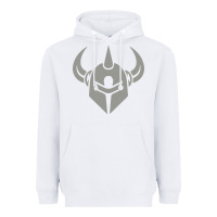 White darkstar skateboards Heavyweight Hoodie - artisFamous