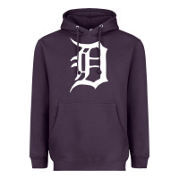 Plum detroit Heavyweight Hoodie - artisFamous