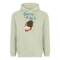 Matcha Damm It All Heavyweight Hoodie - artisFamous