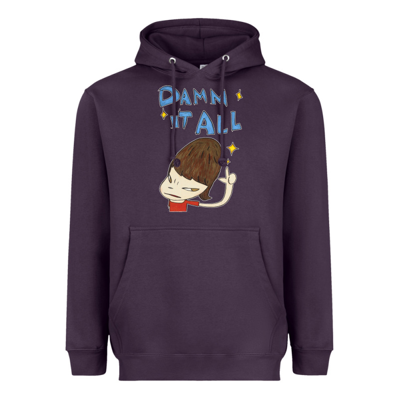 Damm It All Heavyweight Hoodie by artisFamous | Teevron