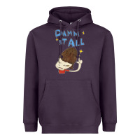 Plum Damm It All Heavyweight Hoodie - artisFamous