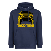 Navy taco time Heavyweight Hoodie - artisFamous