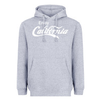 Heather Grey enjoy california Heavyweight Hoodie - artisFamous