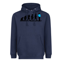 Navy evolution spock Heavyweight Hoodie - artisFamous