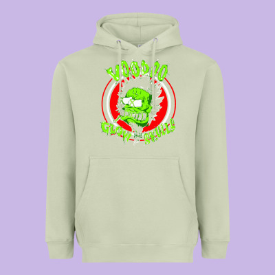 Voodoo Glow Skulls Heavyweight Hoodie Designed By Artisfamous