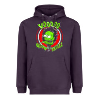 Plum voodoo glow skulls Heavyweight Hoodie - artisFamous