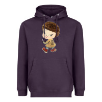 Plum Little Yoshitomo Knives Heavyweight Hoodie - artisFamous