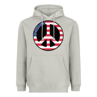 Moon Dust United states peace symbol Heavyweight Hoodie - artisFamous