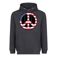 Smoke United states peace symbol Heavyweight Hoodie - artisFamous