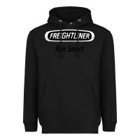 Black freightliner run smart Heavyweight Hoodie - artisFamous