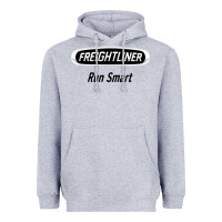 Heather Grey freightliner run smart Heavyweight Hoodie - artisFamous