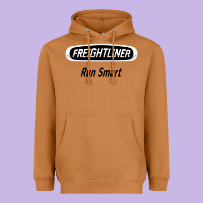 Freightliner Run Smart Heavyweight Hoodie Designed By Artisfamous