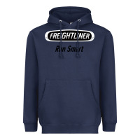 Navy freightliner run smart Heavyweight Hoodie - artisFamous