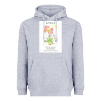 Heather Grey DALI teatro museo figueras Heavyweight Hoodie - artisFamous