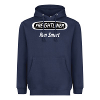 Navy freightliner run smart Heavyweight Hoodie - artisFamous
