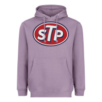 Lavender stp motor oil distressed Heavyweight Hoodie - artisFamous