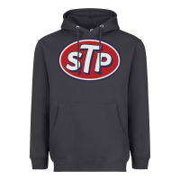 Smoke stp motor oil distressed Heavyweight Hoodie - artisFamous