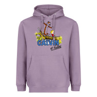Lavender calvin hobbes Heavyweight Hoodie - artisFamous